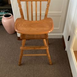 Wood High chair