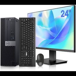Dell OptiPlex 7050 SFF | i7-7700 | 32GB RAM | 1TB | KOORUI Monitor | Ready to Use