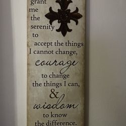 Serenity Prayer Wall Art