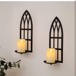 All New HPC Decor 15.8” Candle Set Of 2 