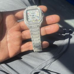 Arabic Numerals Cartier Bussdown Vvs Diamonds DEF 