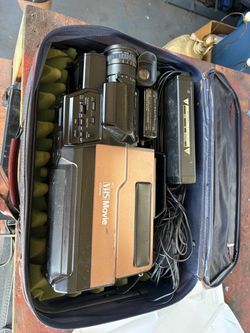Old VHS camcorder