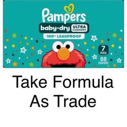 Pampers Size 7 Baby Dry - Diapers- Pañales 