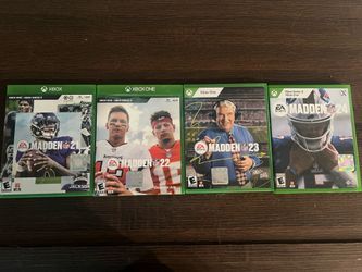Madden Xbox one 21,22,23,24