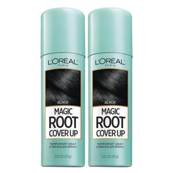 L'Oreal Paris Hair Color Root Cover Up Hair Dye (Black)