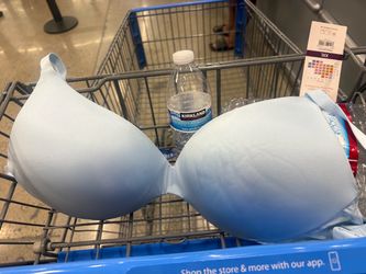 Light Blue Underwire T-Shirt Bra 1XX