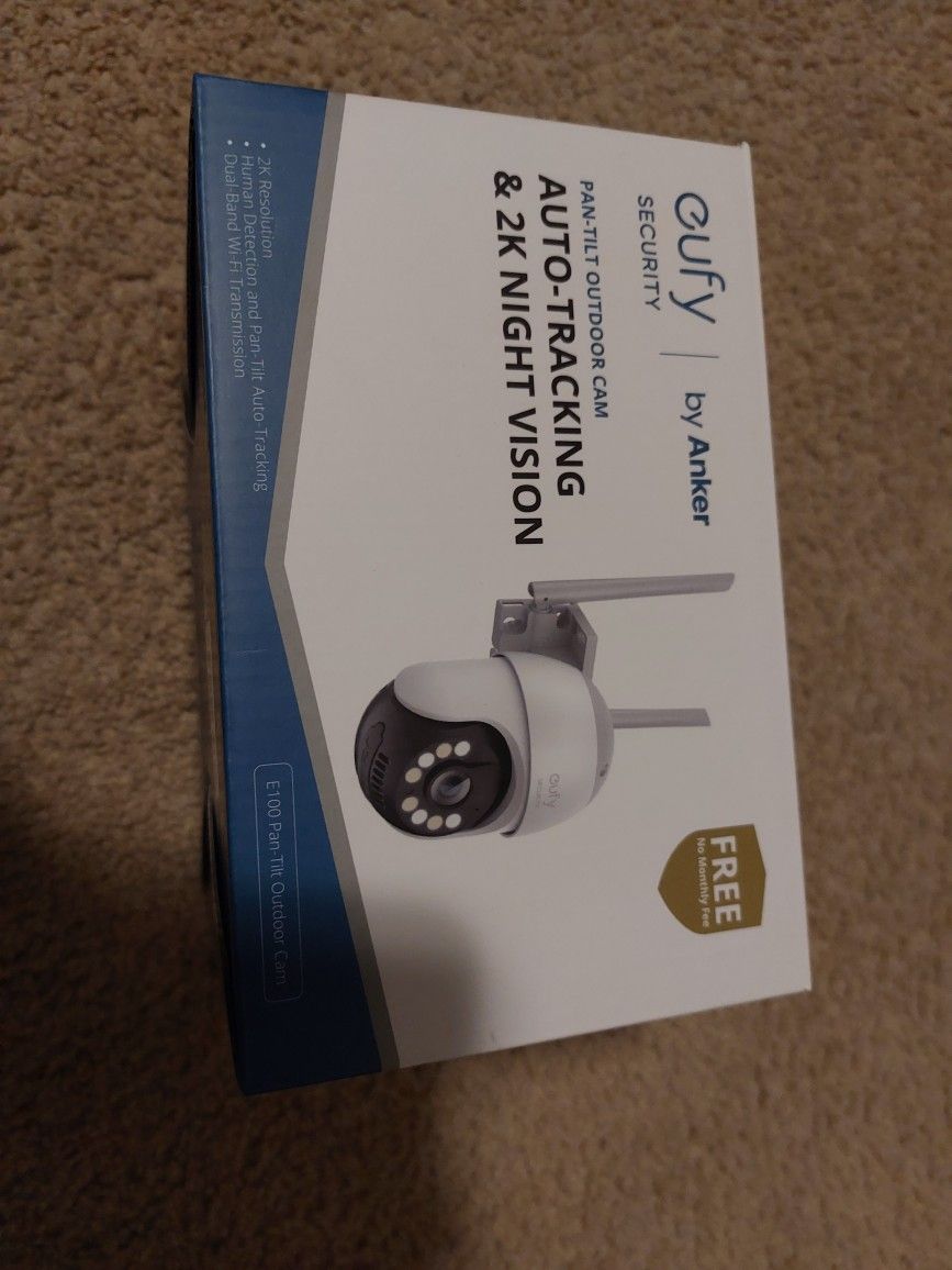 Eufy E100 Pan Tilt Camera