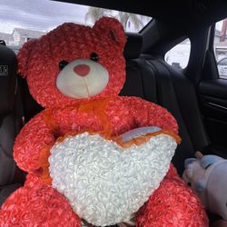 Valentines 3ft Big Teddy Bear 