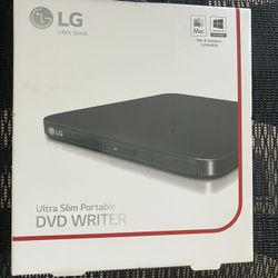 LG Slim Portable DVD Writer