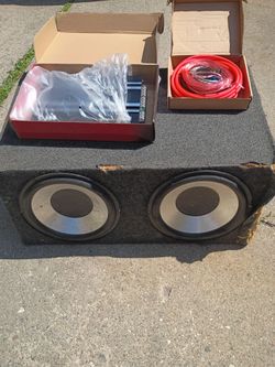 SUBWOOFERS set