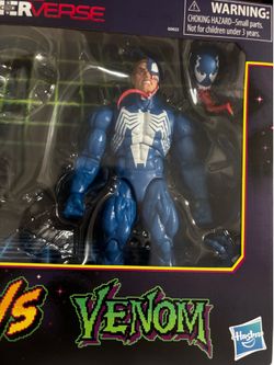 Marvel Legends Series Gamerverse Captain America vs Venom 6-Inch Action Figures