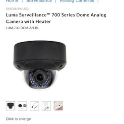 LUMA  Surveillance 700 Dome Camera