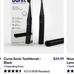 Burst Sonic Curved Toothbrush