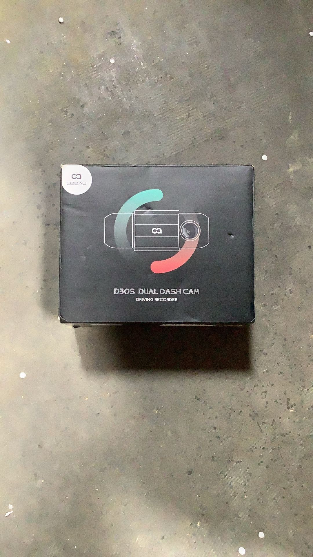 COOAU D30S 4K Dash Cam with GPS Wi Fi, Front and Inside Dual 2.5K 1080P, Uber Car Camera with Infrared Night Vision, Supercapacitor, 4 IR LEDs, G Sens