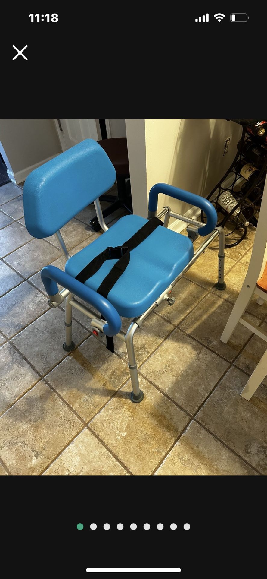 Sliding Swivel Transfer Bath Benches / Sliding Tub Benches With Backrests