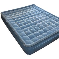 AIR MATTRESS AEROBED QUEEN INFLATABLE BED WITH BUILT IN PUMP AND PATCH KIT