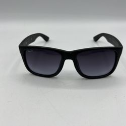 Ray-Ban RB4165F Justin Rubber Black / Blue Flash Sunglasses 50mm 16mm 145mm