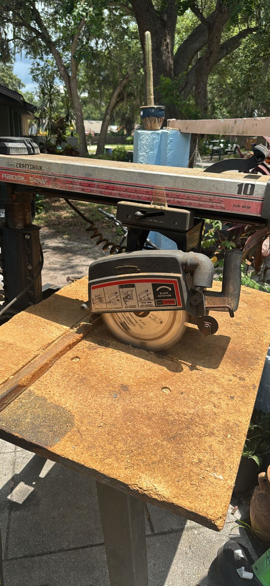 Craftsman Radial Saw