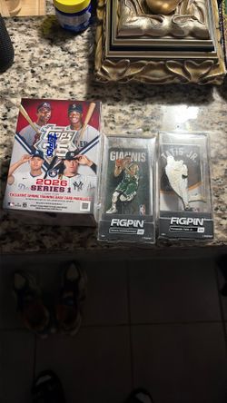 Topps Box And FigPins
