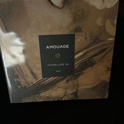 Amouage Interlude 53 Sealed Bran New