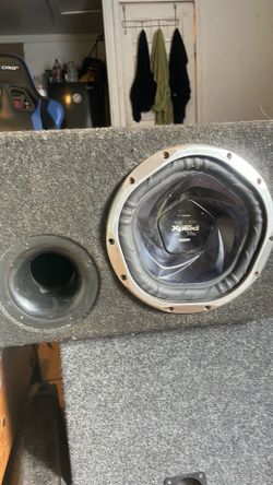 Sony xplod 350w rms 1200w max 12 inch speaker with box