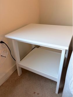 White Side Table