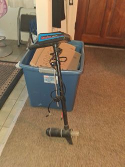Trolly boat motor