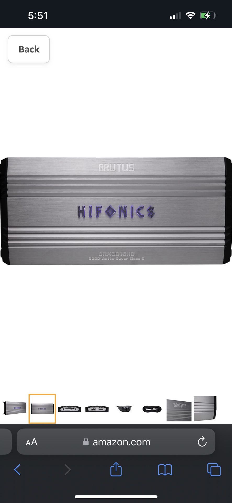 Hifonics Brutus Amps