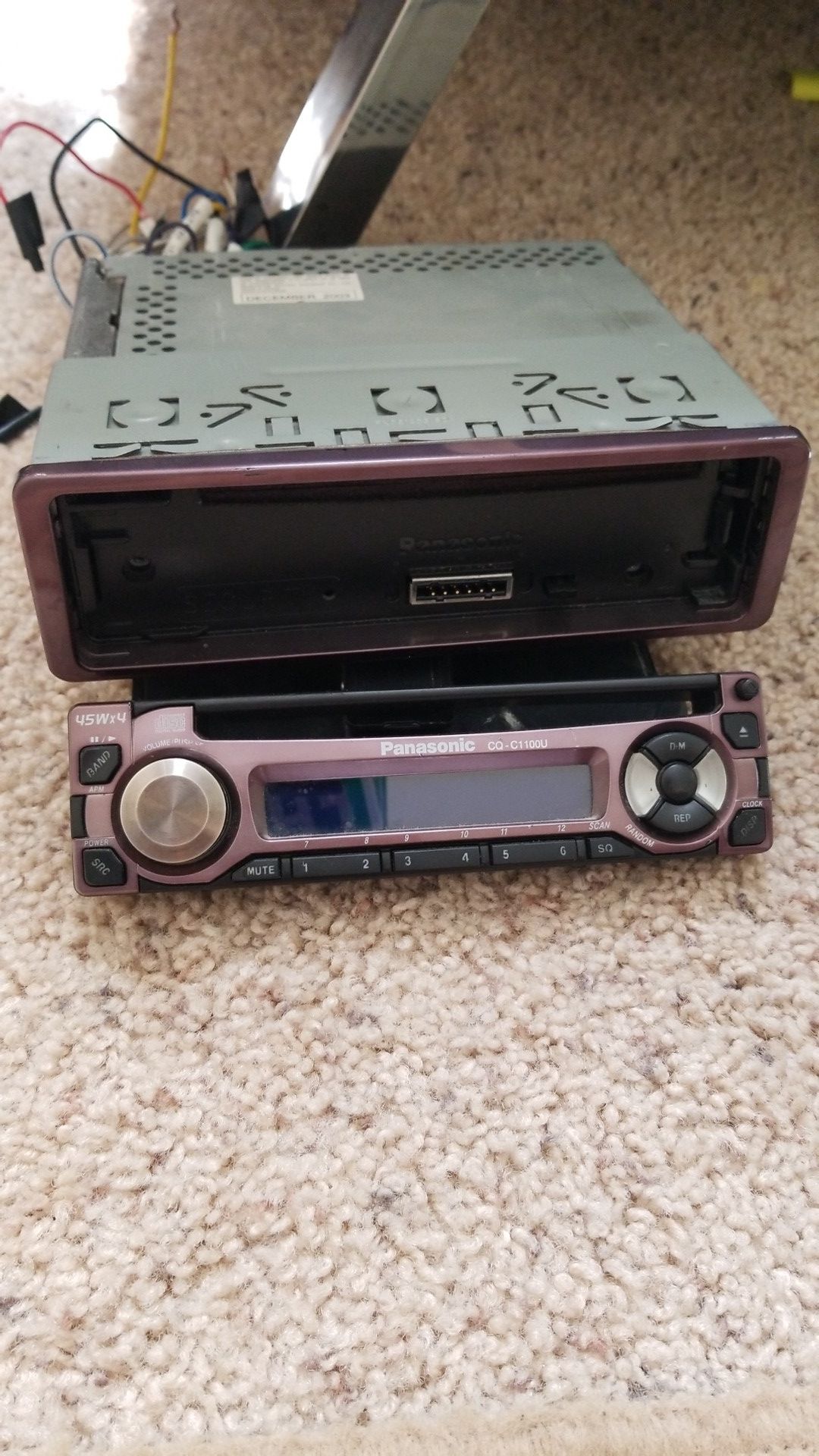Panasonic Car stereo