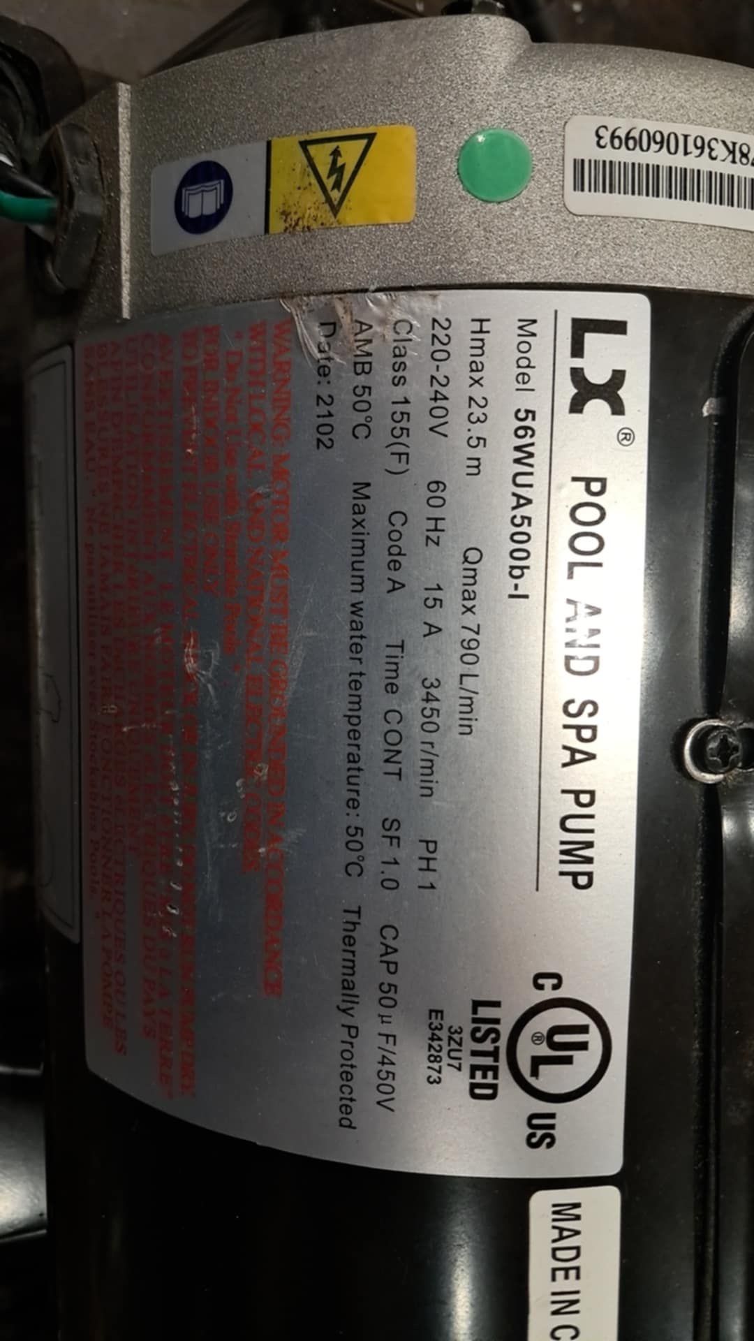 Hot tub/pool Pumps