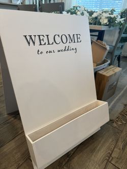 Welcome To Our Wedding Sign