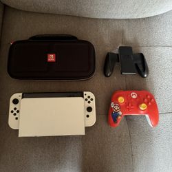 Nintendo Switch OLED – Adult Owned, Excellent Condition + Mario Games/ Control