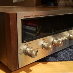 Vintage Pioneer SX 626 Stereo Receiver Works