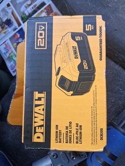 DeWalt 20V 5AH Battery Pack
