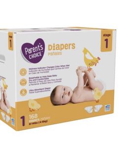 Size one diapers