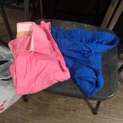 F$15 XXS Scrub Pants And Small Blouse