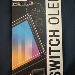 Tempered Glass Screen Protector For Nintendo Switch OLED 4 pack