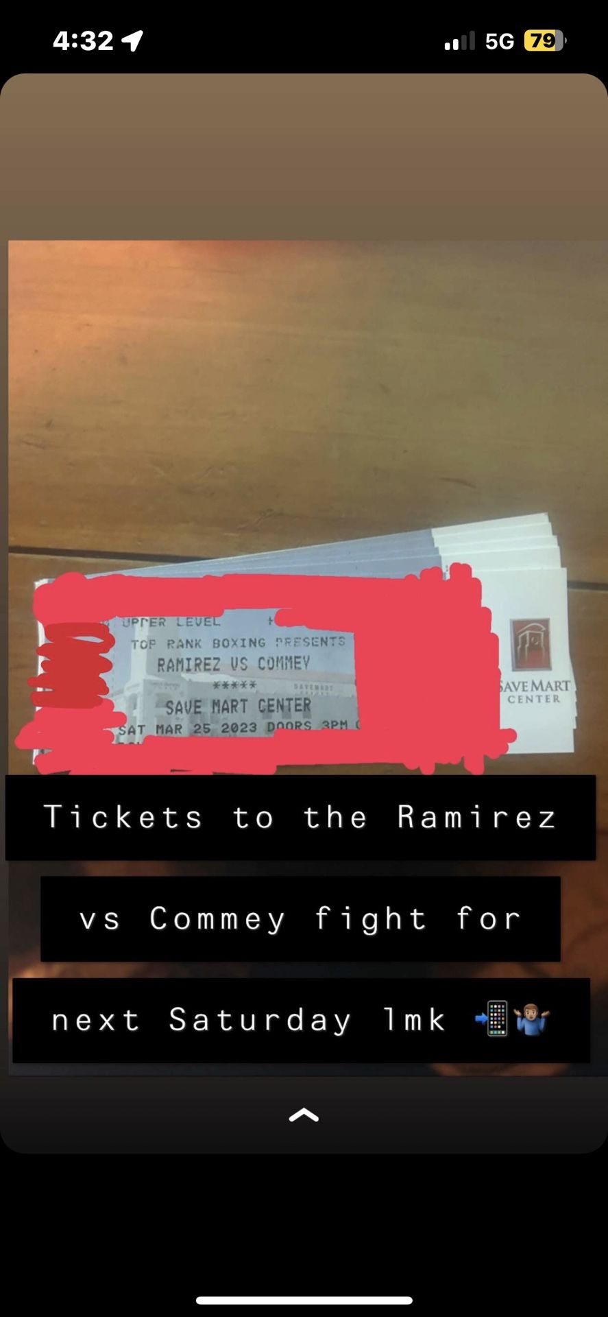 Tickets To The Ramirez Vs Commey Fight