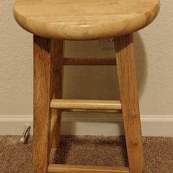 Wooden Stool - New