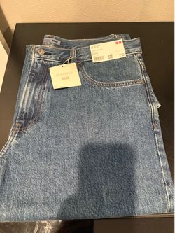 Men’s denim blue jeans