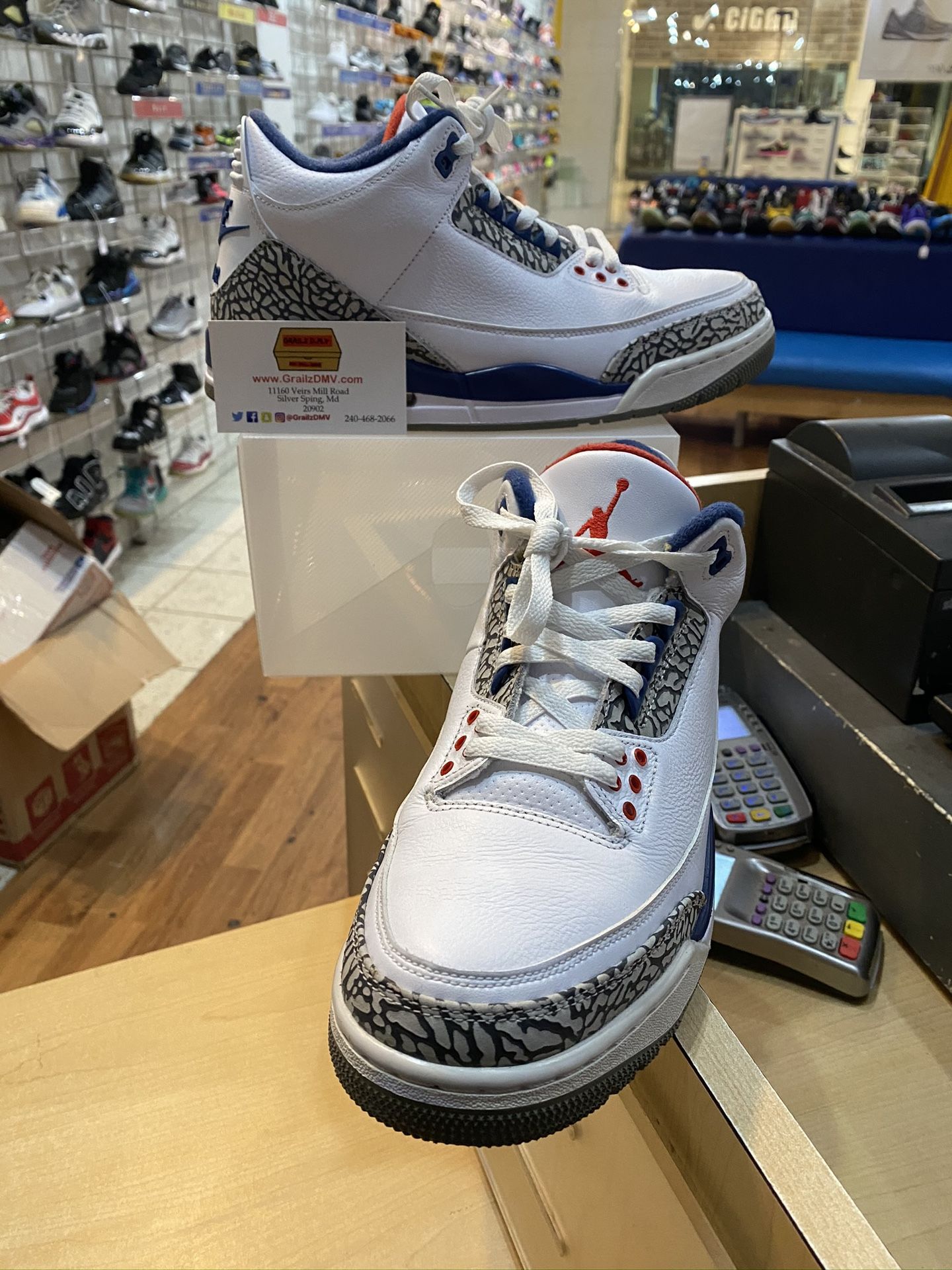 Air Jordan 3 OG True Blue 2016 Size 10.5