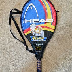 Head Ti.Agassi Jr Series Tennis Racket With Cover