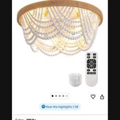 Boho Chandelier Ceiling Fan