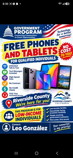 Free phones