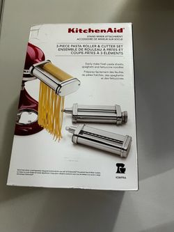 KitchenAid 3pc Pasta Roller & Cutter Set -