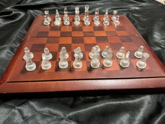 Portable Wooden Chess Board 