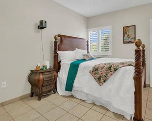 Queen Bed frame Tommy Bahama & nightstand