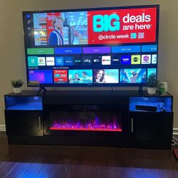 Fireplace Tv Stand 