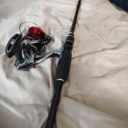 Stradic Reel And Jack Hammer Rod