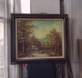 Oil Painting Early 1900/German artist
